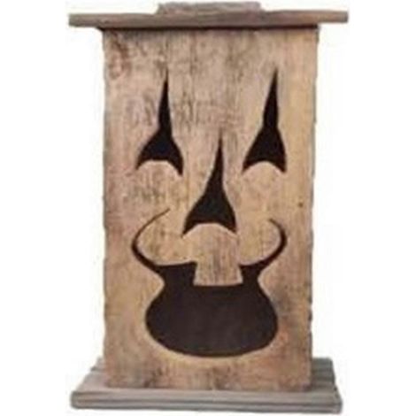 Lanterne, Lanterne à bougie rétro, Ornement de lanterne, Émoticônes amusantes, Bougie B-- (1/5)