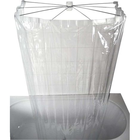 Sapho Ridder Ombrella - Cabina de ducha plegable 1000x700 mm, transparente 58200
