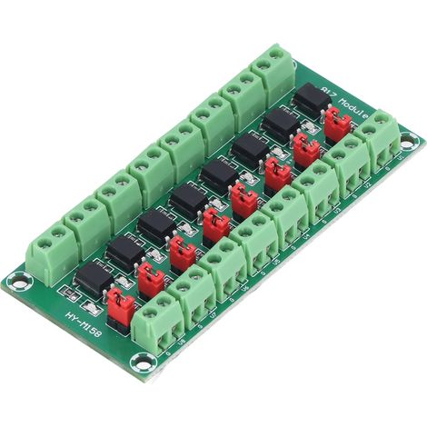 Optokoppler-Isolationsplatine, 8-Kanal-Treiber, fotoelektrisch isoliertes Modul 817, 3,6–30 V (1/5)