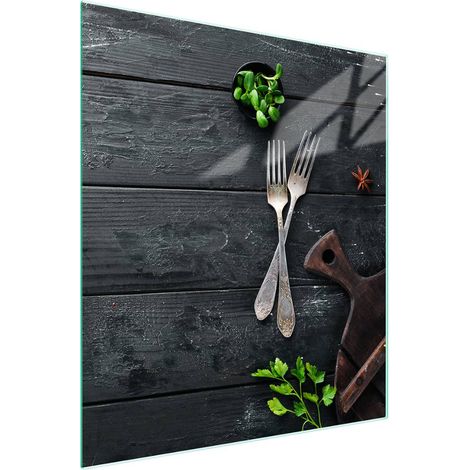 Tagliere in vetro 45x52 in legno (1/5)