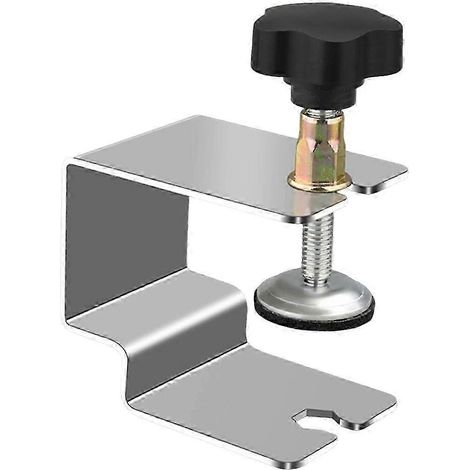Pinces de fixation pour façades de tiroirs d'armoires, guide de perçage, gabarit de perçage pour tiroirs de meubles, pince universelle réglable, fixation facile et rapide-Upgrade Dual (1/5)