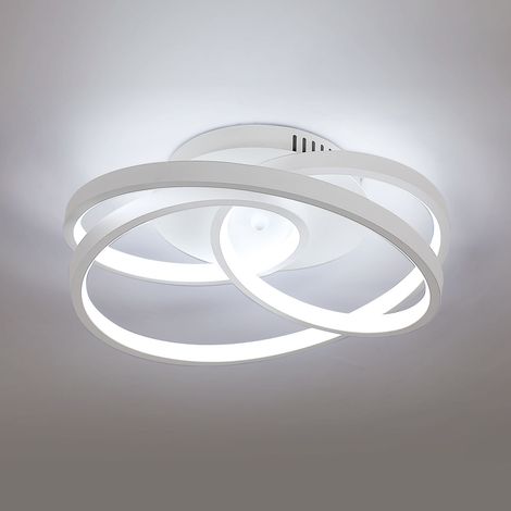 COMELY LED Ceiling Light 40W 4500LM White Creative Modern Lighting Fixture 6500K for Ceiling Living Room Bedroom (1/5)