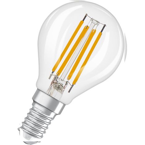 Lampadina LED classica, sferica E14, 470lm = 40W, luce bianca calda, dimmerabile, OSRAM OSRAM (1/3)