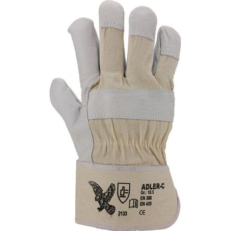 Gants ASATEX Adler-C taille 10,5 naturel 12 paires ( 4702001006 ) (1/3)
