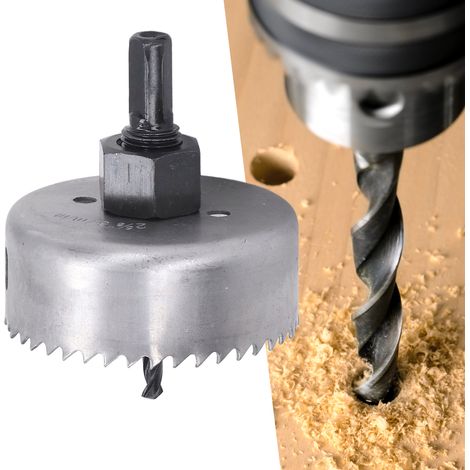 Ensemble de 2 scies cloches pour le travail du bois avec agrandisseur de trou (1/5)