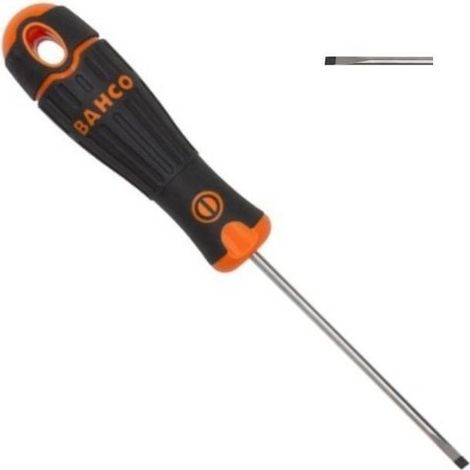 destornillador bahcofit plano recto  modelo 191 varilla redonda varilla rt rt5.5-150mm (1/2)