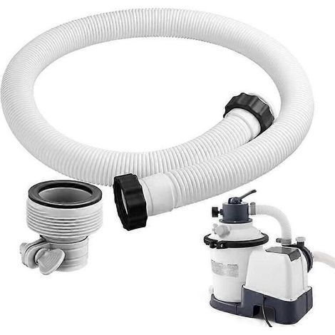 Ersatzschlauch für Aufstellpools, Filterpumpe, UV-beständiger Ersatzschlauch für Aufstellpools, Poolzubehör (1/5)