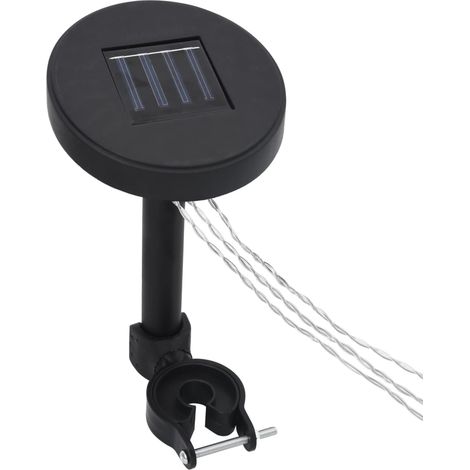 Guirlande lumineuse à LED avec panneau solaire pour belvédère (1/5)