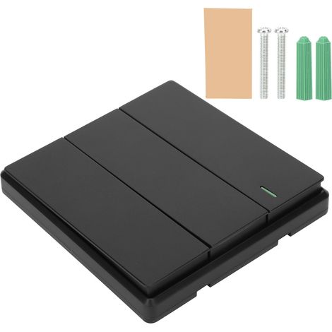 Interrupteur de Couloir 3 Boutons sans Fil Télécommande pour LED (1/5)
