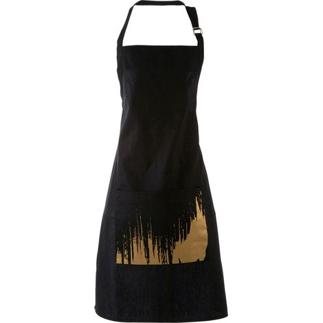 Premier Housewares Modern Retro Black Apron (1/4)