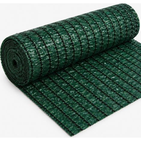 Rete ombreggiante antistrappo per privacy e protezione esterna misura h. 1,0 m x 100 m - confezione 1 (1/5)
