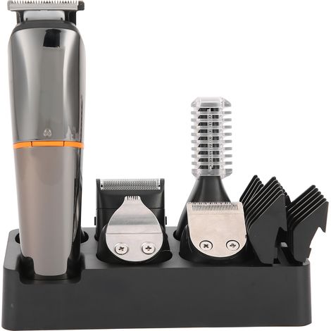 Tondeuse à cheveux électrique 6 en 1, portable et rechargeable par USB. (1/5)