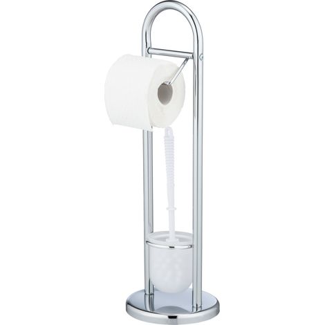 Toilettenbürstenhalter mit Edelstahlsockel Salamanca Wenko
