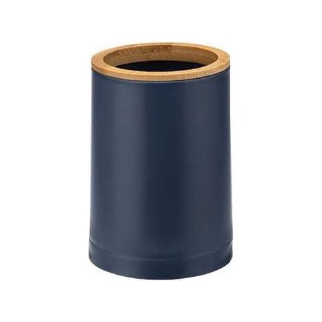 Taza de baño Espino, azul marino, bambú, plástico