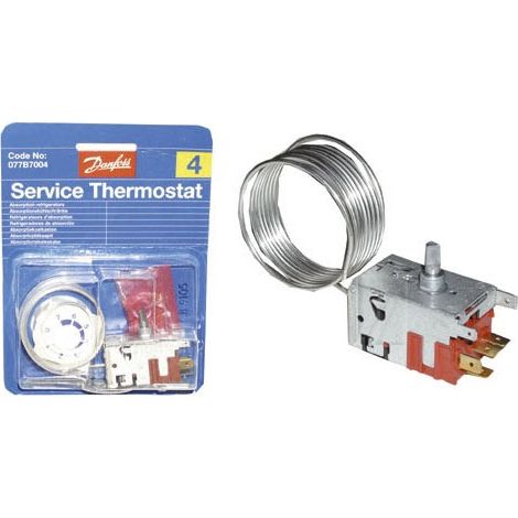 THERMOSTAT DANFOSS N° 4-077B7004 POUR REFRIGERATEUR BRANDT - AS0003930 (1/3)