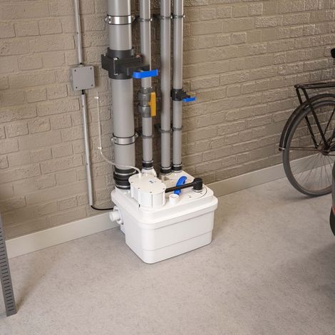 Saniflo Sanicubic 1 6101 Heavy Duty Pump Macerator Multiple WC & Appliances