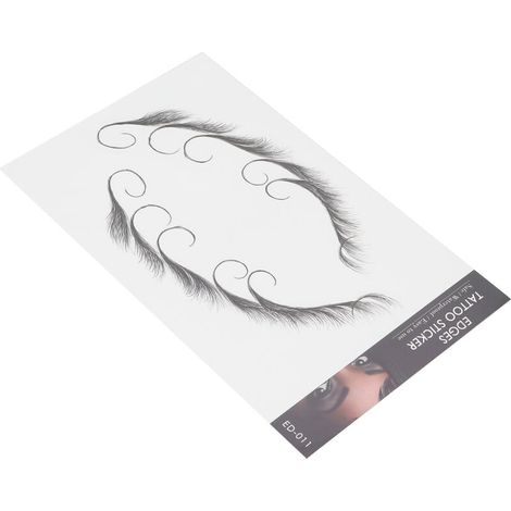 Wasserfester Haaransatz-Aufkleber für Frauen, natürliches Haaransatz-Tattoo, ED-11-Aufkleber (1/5)