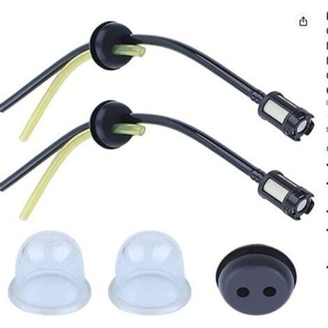 Kit de Réparation pour Tondeuse & Taille-Haies Lntyq 10 Pièces Couteau Brosse Filtre Essence (1/4)