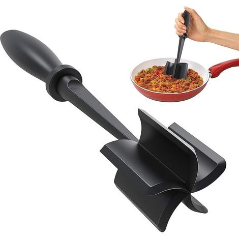 Hachoir à viande, hachoir à viande résistant à la chaleur pour viande hachée, viande à hamburger, hachoir à viande à hamburger à 5 lames incurvées, hachoir pour viande hachée (1/5)