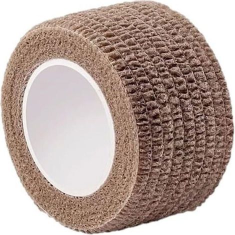 10 rouleaux de patins en feutre auto-adhésifs - Anti-rayures, anti-bruit, marron. (1/5)