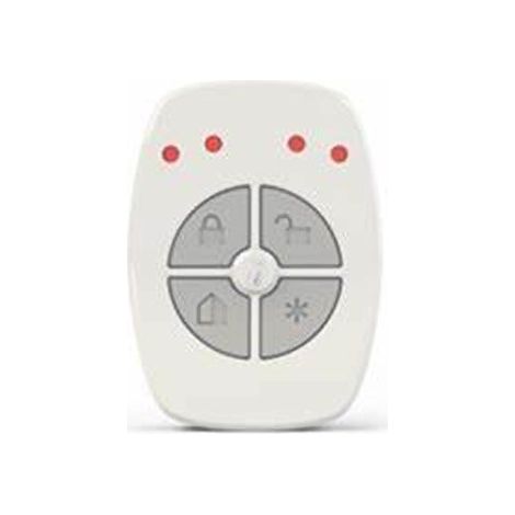 TR 800-WG radiocomando bidirezionale 4 ch. programmabili con riporti di stato - colore bianco, tasti grigi - 868 MHz