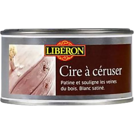 Cire à céruser LIBÉRON Blanc satiné 0,25 L