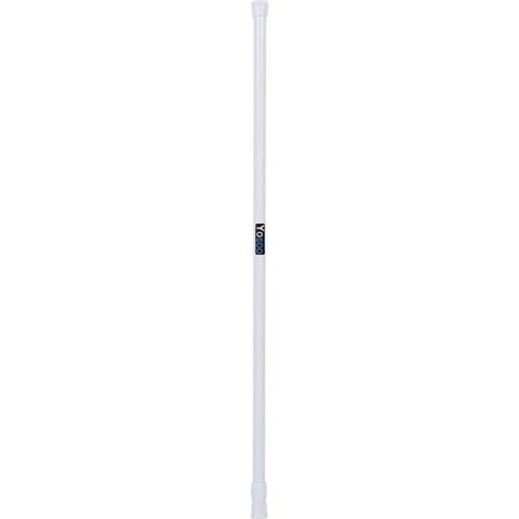 Gardinenstange für Badezimmer, Gardinenschiene, ausziehbare Teleskopschiene, Tragkraft 55–90 cm – TIPP (1/5)