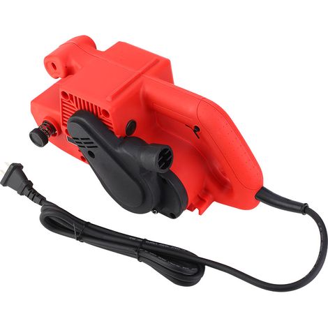 3-Zoll-Bandschleifer, tragbar, elektrisch, zum Polieren und Schleifen von Holz, 380 m/min, CN-Stecker, 220 V (1/5)