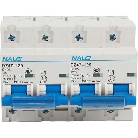 Verriegelungs-Leistungsschalter 10 kA Abschaltvermögen Schienenmontage Mini Dual Power Manuelle Umschaltung S