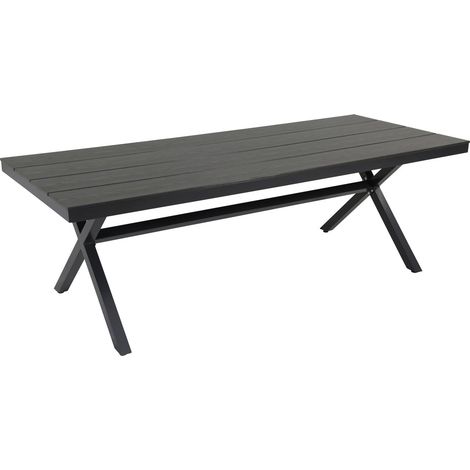 Primaster Gartentisch Turin 220 x 90 cm anthrazit (1/3)