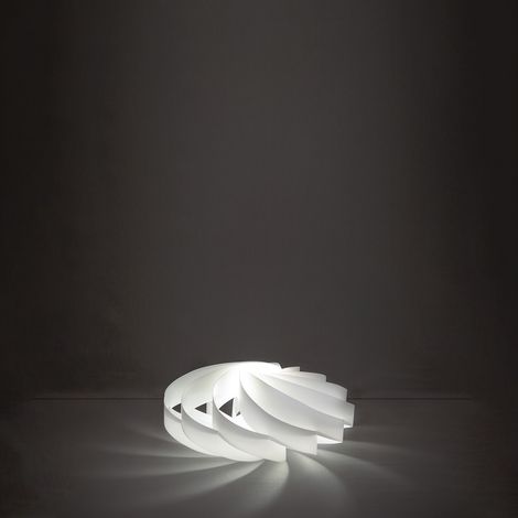 Lampada Da Scrivania-Ufficio Moderna Flat Polilux ® Bianco 1 Luce E14