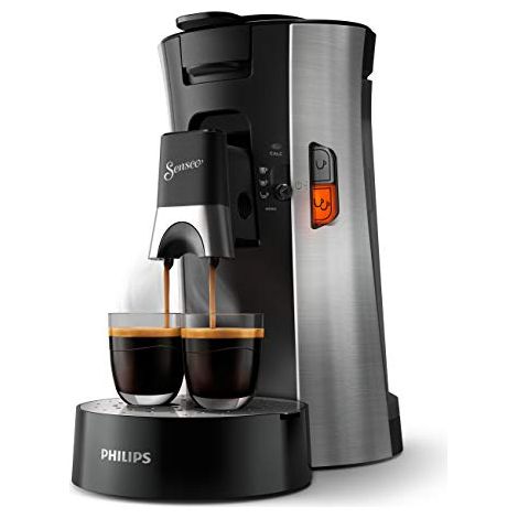 Macchina da caffè Philips CSA250/10 Senseo Intensity Plus nero/acciaio inossidabile (1/4)