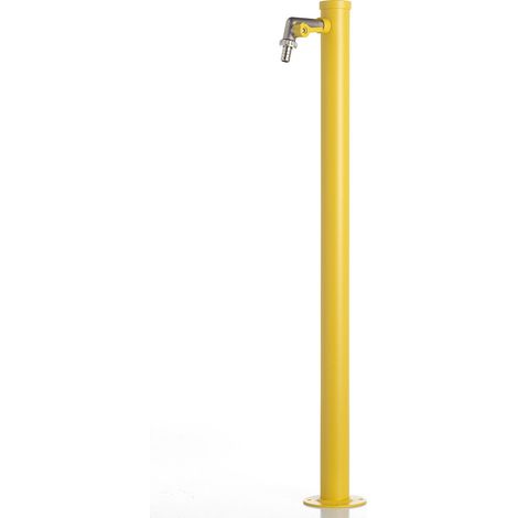 Fontana da Giardino con Rubinetto Belfer 42/SR Giallo
