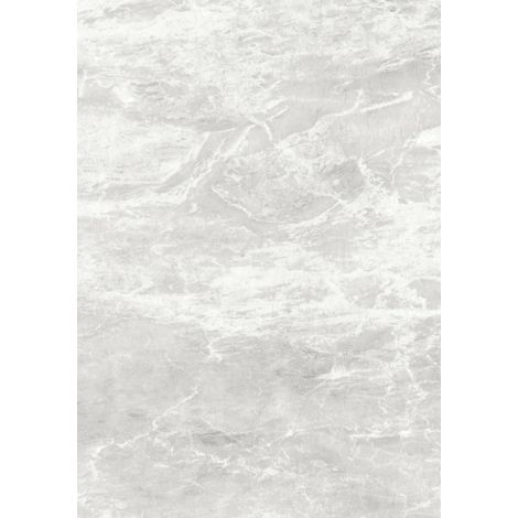 White Bardiglio Laminate Kitchen Upstand 4.1m x 100mm x 20mm - FP9306