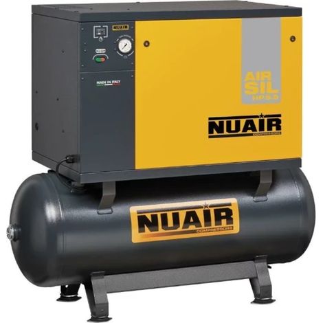 Nuair - Compresseur insonorisé 5,5CV 4kW 400V Triphasé 11 bar - NB5/5.5/270F/SIL (1/3)