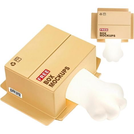 Tragbares Katzenpfoten-Nachtlicht mit USB-Anschluss, Timer, warmem Licht und Holzdesign – kompakte Lampe für Kinderzimmer