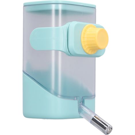 Distributeur d'Eau Automatique pour Chats et Chiens, Abreuvoir Suspendu en Acier Inoxydable avec Bille, Vert (1/5)