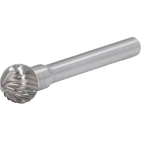 Fraise sphérique en alliage YG8, double coupe, pour le travail du bois et la fabrication d'outils. (1/5)