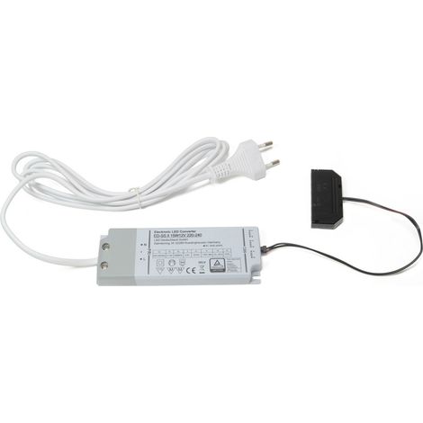 Convertitore LED 230 V 12 V 15 W Distribuzione a 6 vie