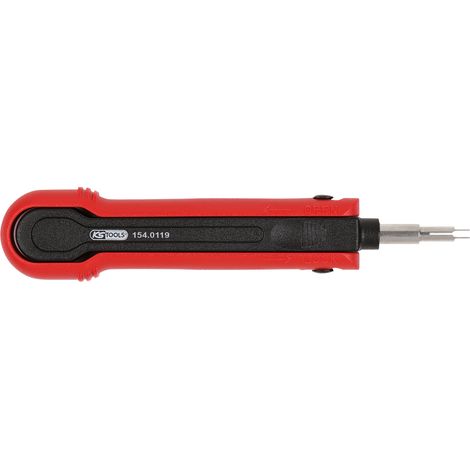 KS Tools - Extracteur de cosses pour connecteurs Faston - 2,8 mm - 154.0119 (1/2)