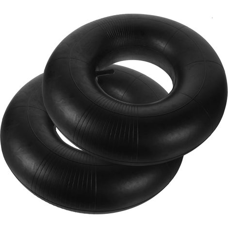 2pièces Lot De Chambres à Air Pour Pneus De Tondeuse Rechanges Pour Équipements De Jardin Et Diables (1/5)