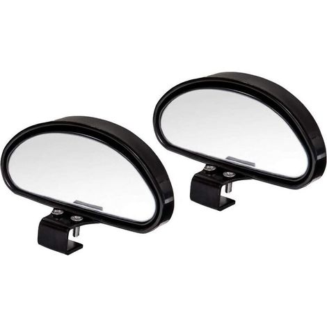 Espejo retrovisor para conducción supervisada, espejo para punto ciego, espejo para punto ciego, espejo retrovisor para conducción supervisada para todos los coches - Espejo convexo de ángulo ajustabl