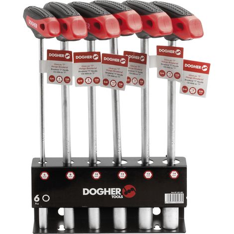Dogher 621-001 EXPOSITOR 6 LLAVES T VASO HEXAGONAL