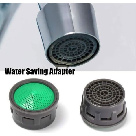Filtre De Salle De Bain - Mousseur Interne Pour Robinet - Adaptateur Aérateur Eau - Compatible Filetage Interne 22 mm Et Externe 24 mm - 1 Pièce (1/4)
