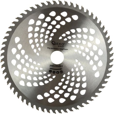 Geko Disco di sega circolare pro 250 mm 60 denti