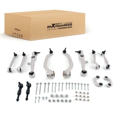 12PCS DE BRAZOS DE CONTROL DE SUSPENSIÓN FOR AUDI A4 AVANT CABRIOLET B6 B7 8E 8H