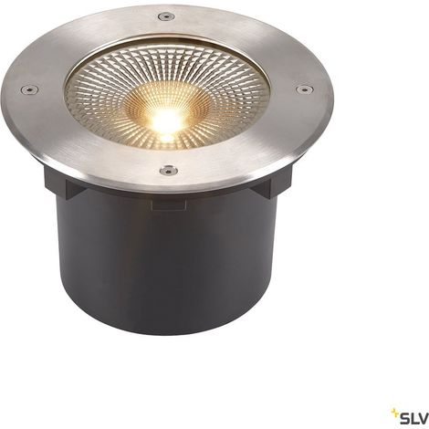 Encastré de sol extérieur ROCCI 200 rond inox LED 16W 3000K IP65/IP67 - SLV - 1006104
