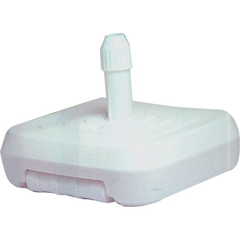 BASE OMBREL.PVC CM.60X60 TUBO D.32-50 COL.ASS- 4,0 pz