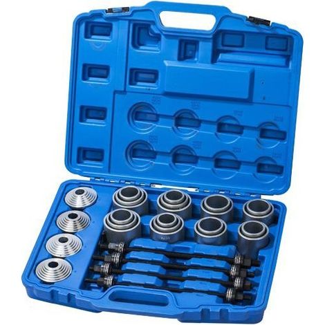 JOMAFA EXTRACTOR UNIVERSAL DE SILENTBLOCKS, RODAMIENTOS Y RETENES 29 PIEZAS (1/4)