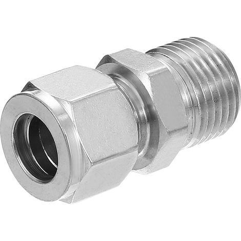1/2G x Φ1/2" Raccord de Tube de Compression en Acier Inoxydable 304 (1/5)